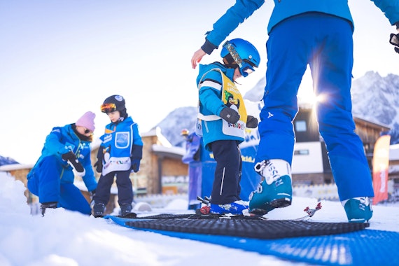 Kids Ski Lessons (4-6 y.) for Beginners - Half-Day