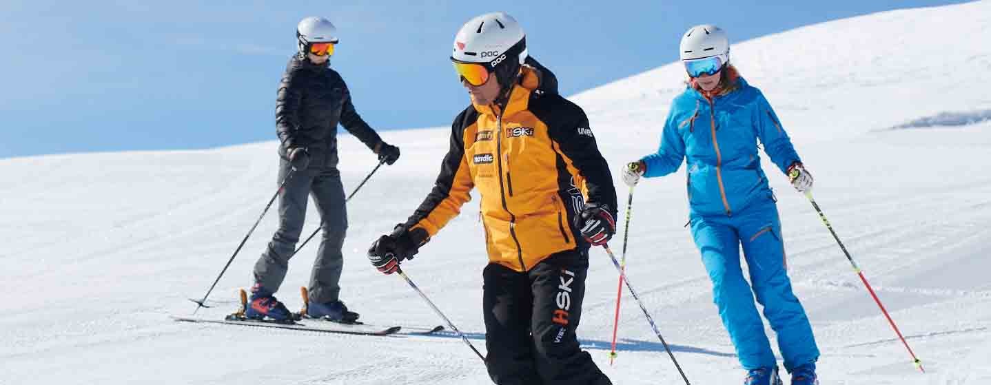 Cours de ski Adultes pour Tous niveaux.