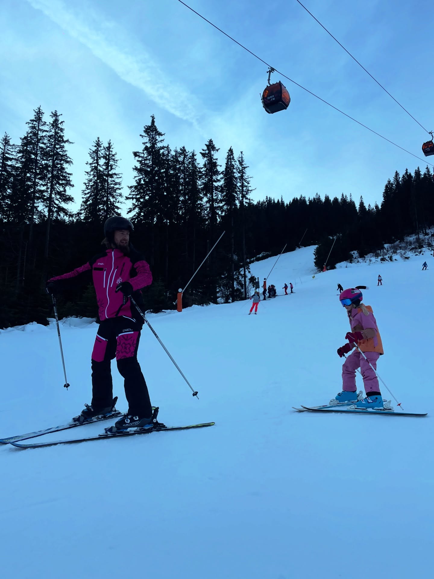 Privé skilessen voor kinderen (4-16 jaar) van alle niveaus.