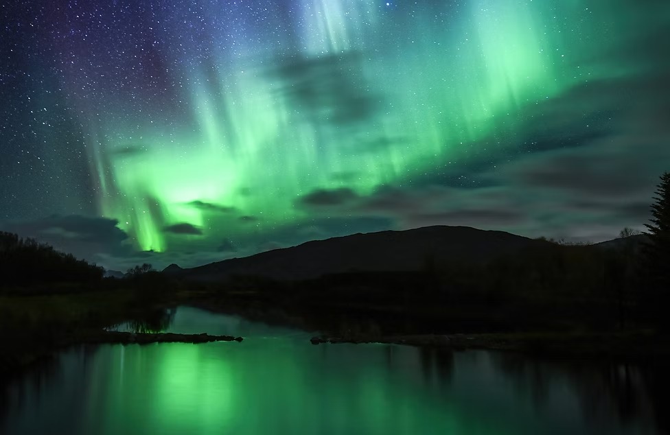 Minivan-Tour zu den Nordlichtern in Vesterålen mit Abholung und Fotos.