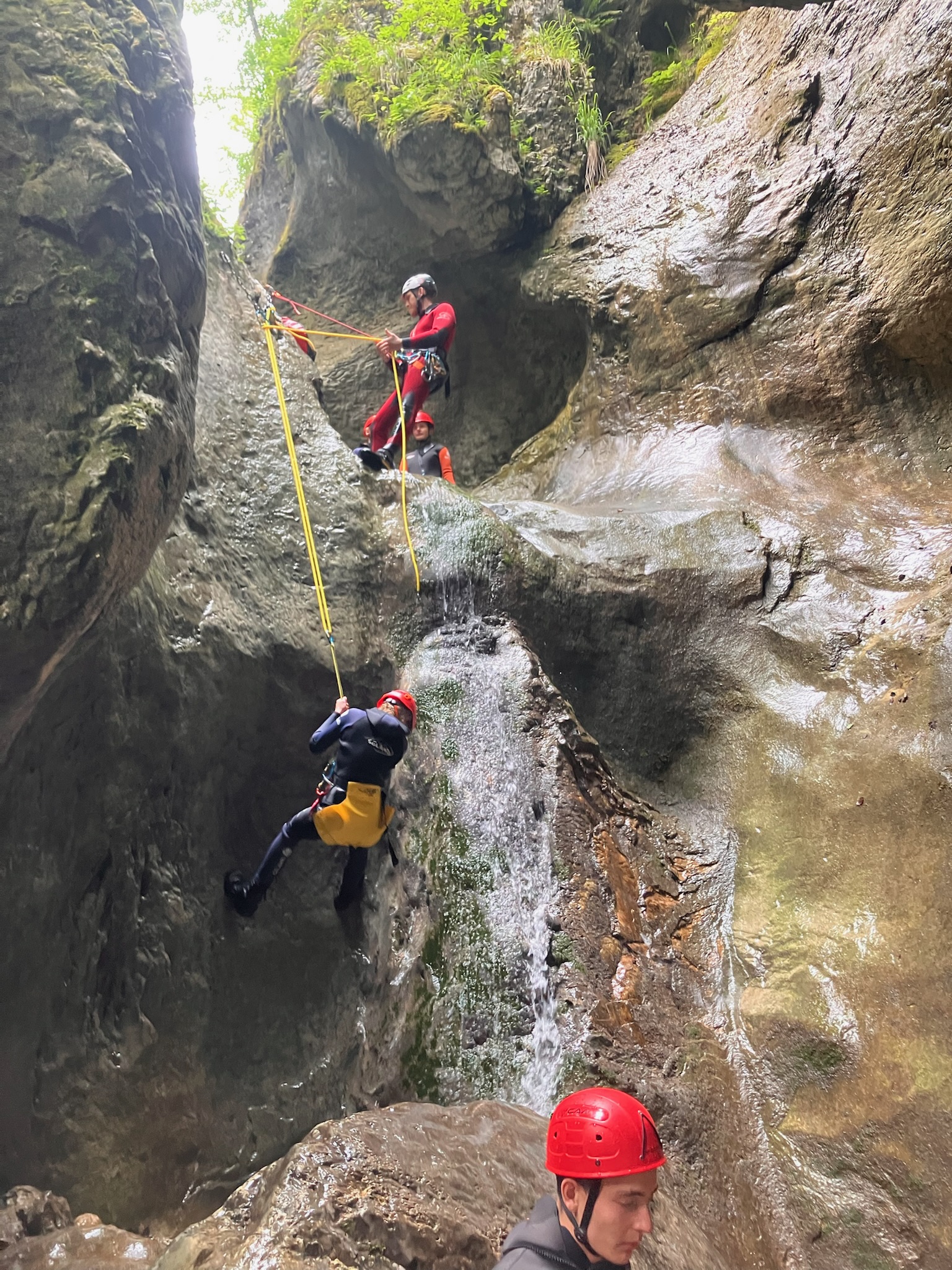 Adventure Canyoning in the Grmečica Gorge.