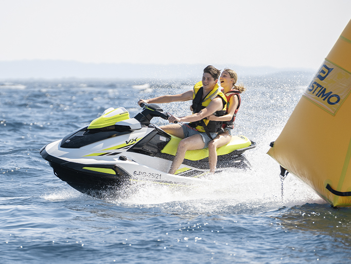 Jet Ski Tour in Roses and Empuriabrava without Licence.