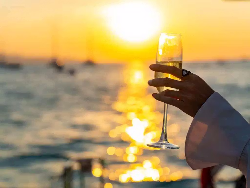 Sunset Boat Trip from Saint-Gilles with Whales & Dolphins Watching from Cap Evasion 974 Réunion.