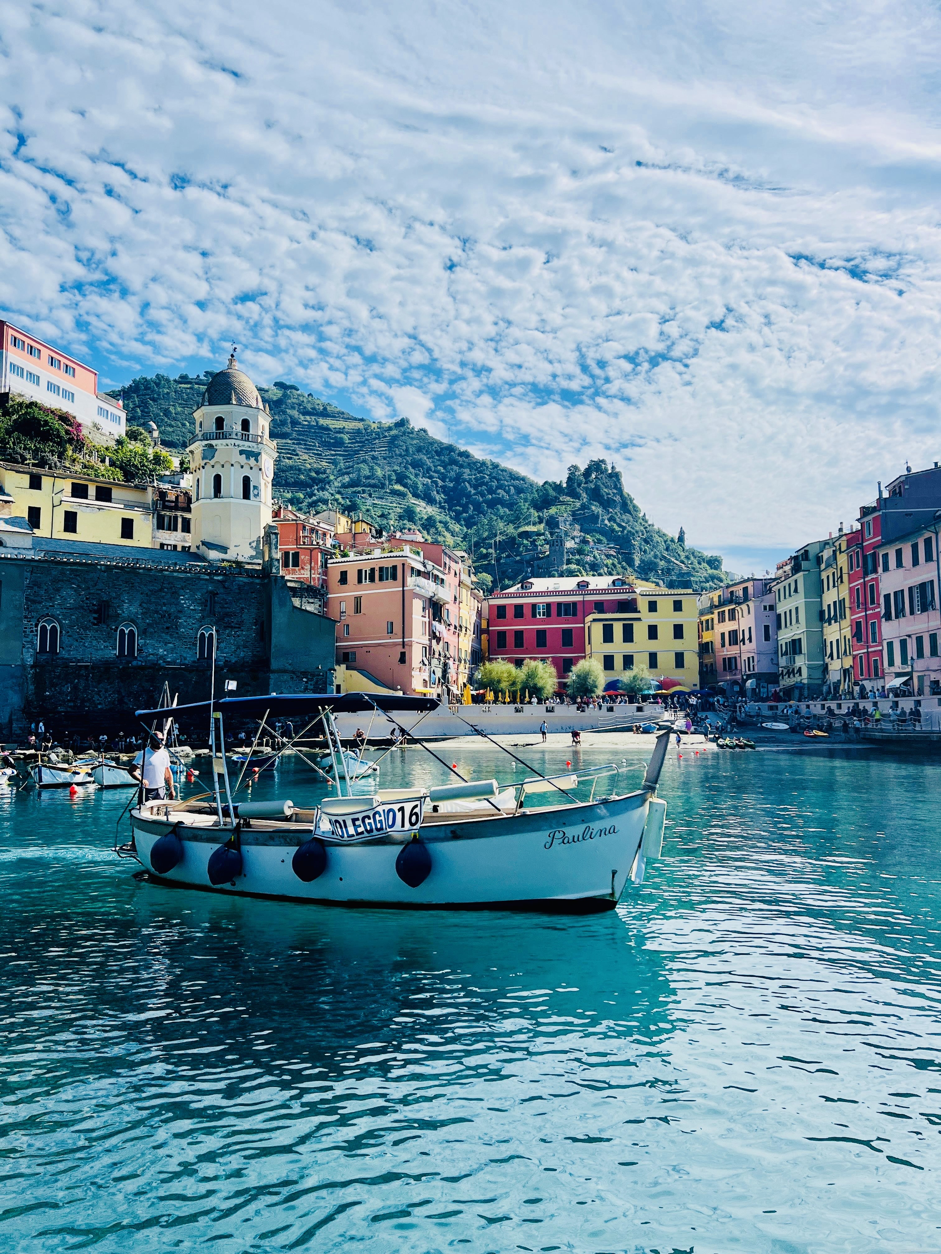 Private Boat Trip to Cinque Terre from Vernazza with Swimming Stops.
