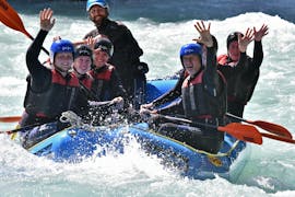 Rafting di media difficoltà a Haiming - Imster Schlucht con feelfree Outdoor Professionals Ötztal.