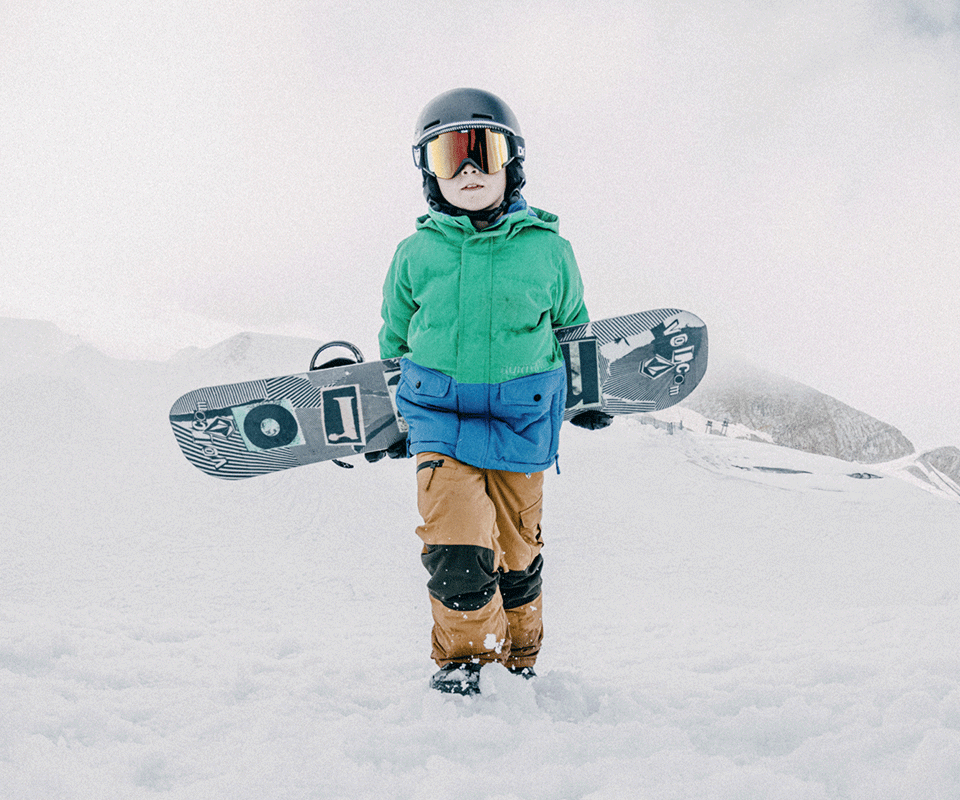 Snowboardlessen voor kinderen (9-16 jaar) voor beginners - Snowboardweekendkamp met NTC SPORTS Ski School Oberstdorf.