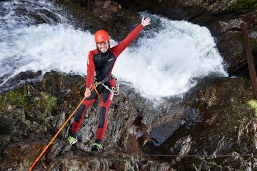 Canyoning expert à Oetz - Auerklamm avec feelfree Outdoor Professionals Ötztal.