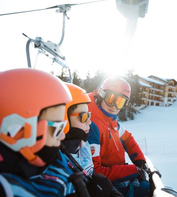 Private Ski Lessons for Kids (from 3 y.) of All Levels from ESF Courchevel 1850.