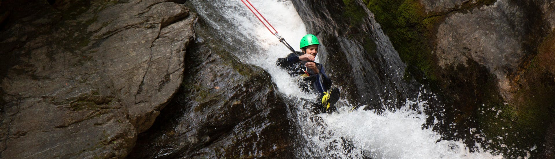Canyoning facile a Ried im Oberinntal.