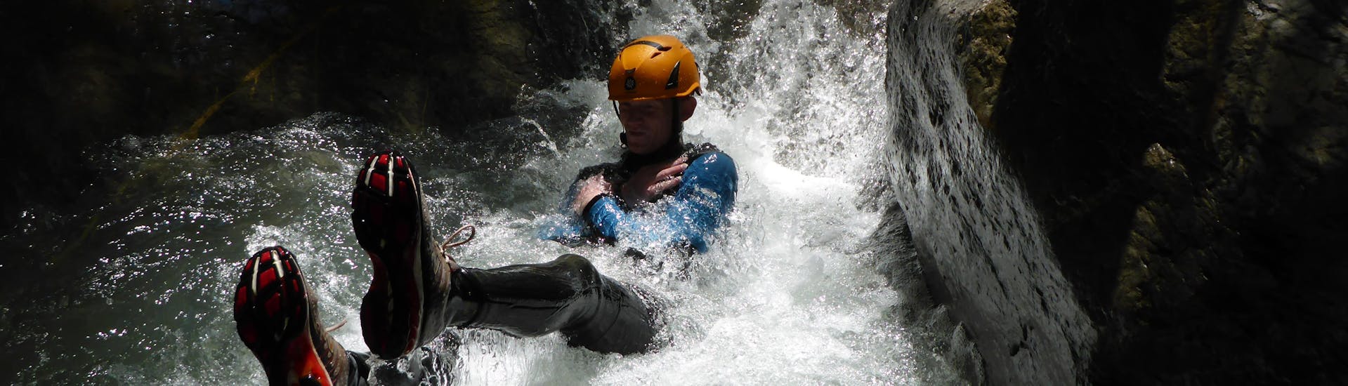 Family Canyoning Stuibenfälle in Reutte - Safe beginner tour level 1.