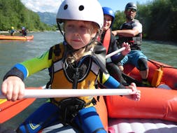 Family rafting level 1 - Safe boat tour on the Iller from MAP-Erlebnis Blaichach.
