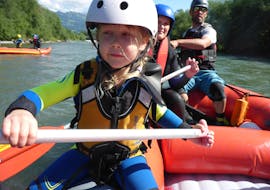 Family rafting level 1 - Safe boat tour on the Iller from MAP-Erlebnis Blaichach.