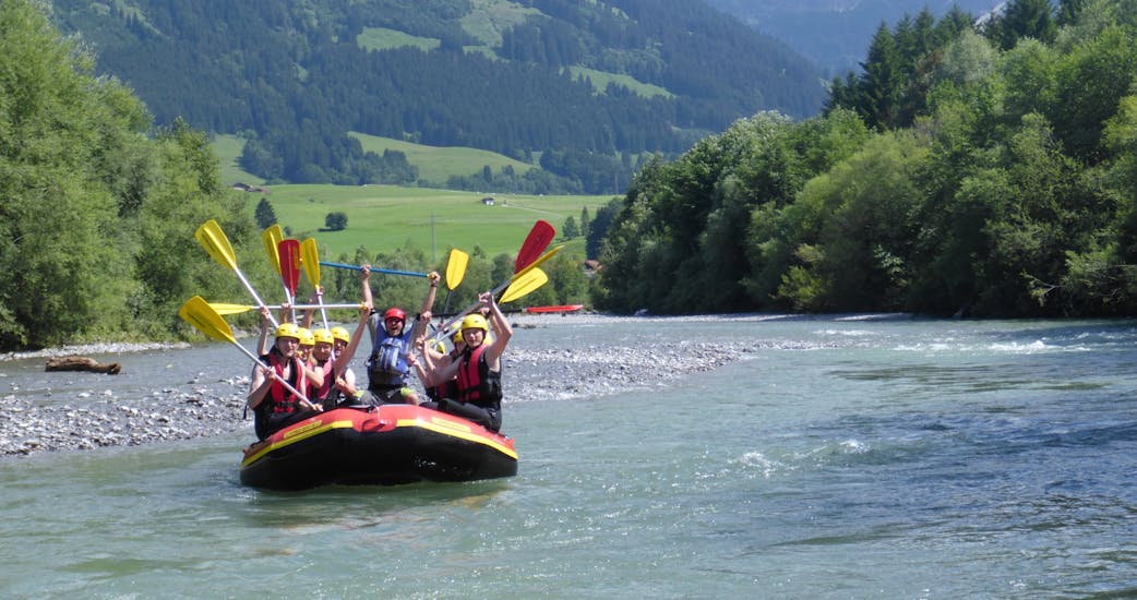 Rafting facile à Blaichach - Iller.