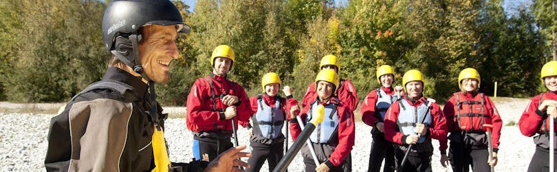 Rafting facile a Lenggries - Innsbruck con Montevia Lenggries.