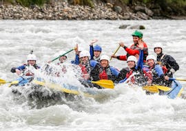 Full-Day Rafting from Illanz to Reichenau on the Vorderrhein with Swiss River Adventures Ruinaulta