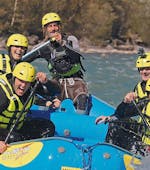 A group during Challenging Rafting on the Isel River in Lienz with CAM & COOL'S Kärnten & Osttirol