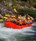 Rafting on the Salza River in Gesäuse National Park.