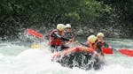Rafting di media difficoltà a Ainet - Isel con Adventurepark Osttirol.