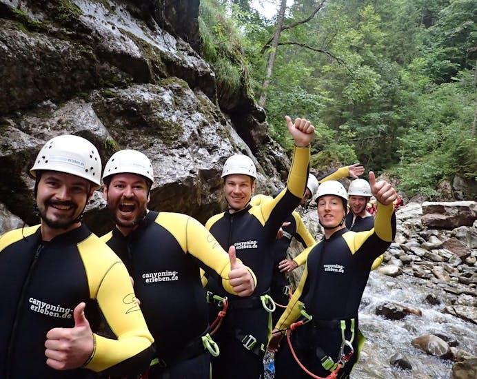 Canyoning Bachelor Party in the Allgäu.