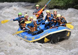 Rafting in Haiming through Imster Schlucht for Explorers from Outdoor Ötztal Rafting in Haiming through Imster Schlucht for Explorers from Outdoor Ötztal.