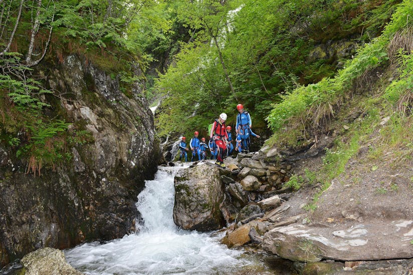 Canyoning in Alpenrosenklamm from Haiming - King of the Alps.