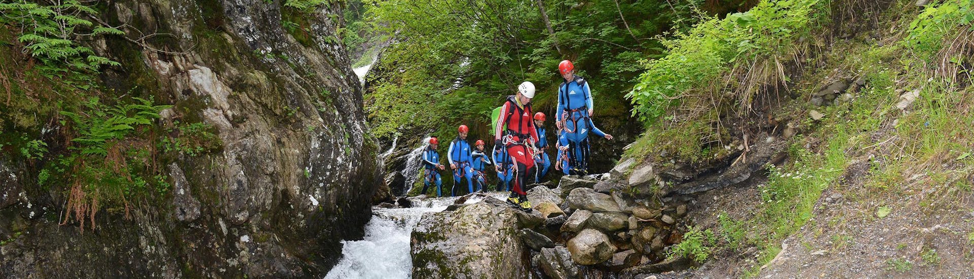 Canyoning in Alpenrosenklamm from Haiming - King of the Alps with Outdoor Ötztal.