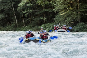 Raften op de rivier de Saalach in Lofer - 7 Rapids Tour Raften op de rivier de Saalach in Lofer - 7 Rapids Tour