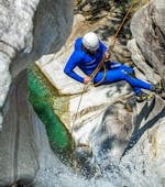 Canyoning in the Boggera Canyon in Ticino from Cresciano from Ticino Adventures.