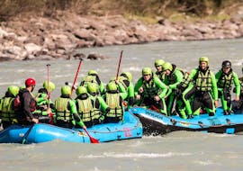 Rafting in Imster Schlucht for Bachelor Parties from Wiggi Rafting Haiming.