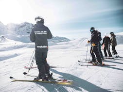Adult Ski Lessons for All Levels - Arc 1800 from Arc Aventures by Evolution 2 1800 .