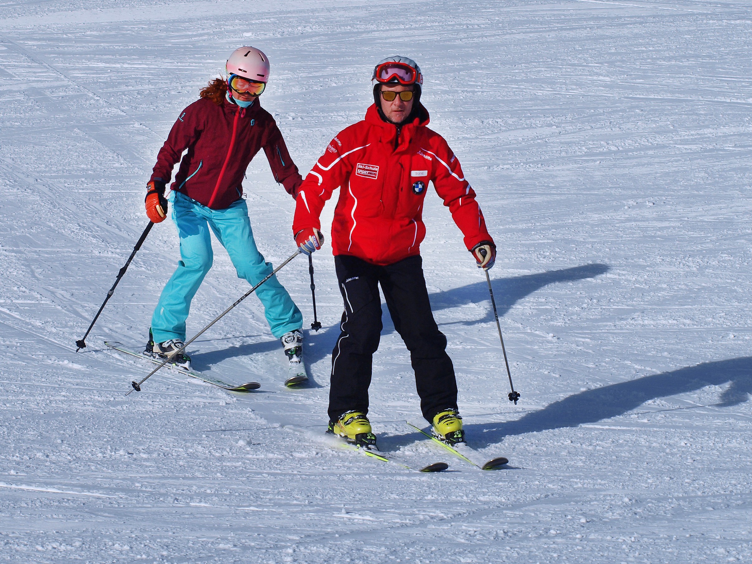 Adult Ski Lessons for All Levels from Ski School Sport Aktiv Seefeld.