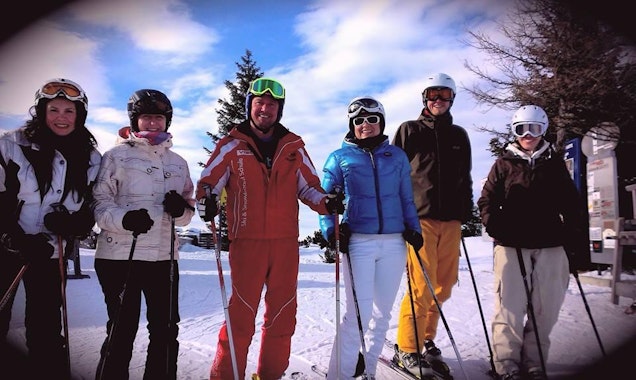 Adult Ski Lessons for Beginners