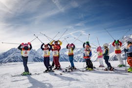 Kids Ski Lessons (4-14 y.) for Intermediate Skiers.