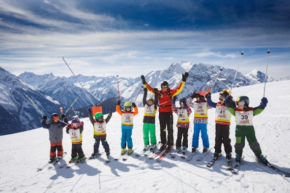 Kids Ski Lessons (4-14 y.) + Ski Hire Package for Advanced Skiers 