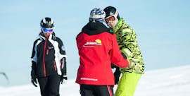 Private Snowboarding Lessons for Adults of All Levels from Skischule Sunny Finkenberg.
