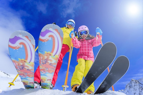 Private Ski Lessons for Kids (from 10 y.) of All Levels