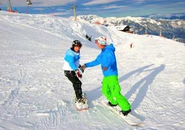 Privé snowboardlessen voor kinderen en volwassenen van alle niveaus met Snowsports Alpbach Aktiv.