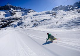 Clases de esquí privadas para adultos para todos los niveles con Manuel Briendl.