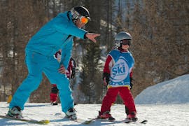 Cours particulier de ski Enfants avec ESI Grand Massif - École de ski.
