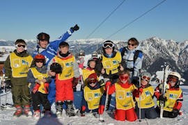 Skilessen voor kinderen (5-12 jaar) voor gevorderde skiërs met Snowsports Alpbach Aktiv.