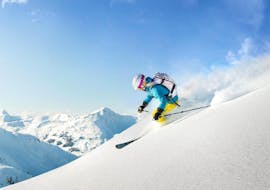 Private Off-Piste Skiing Lessons for Advanced Skiers from Ski Experience Serre-Chevalier.