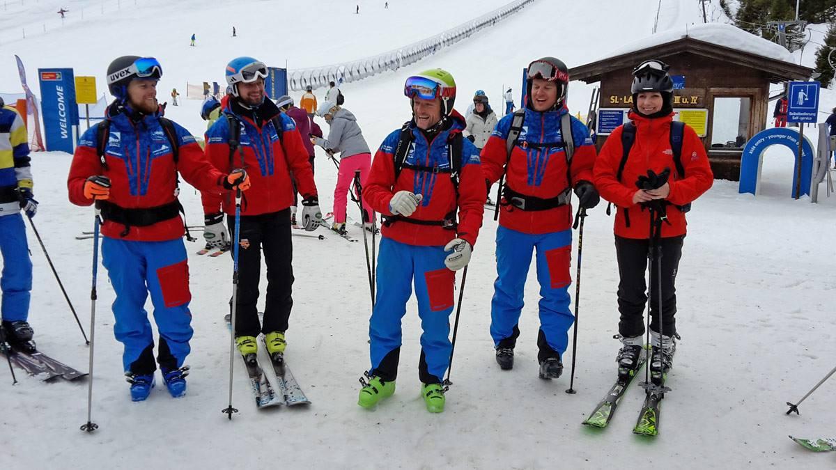 Ski instructors exchange ideas about perfect mentoring, Alpine and Winter Sports School Top On Snow Sudelfeld