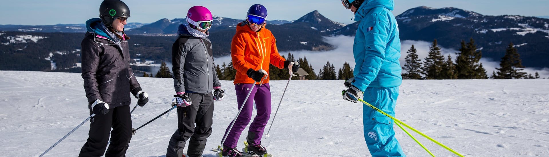 People are doing Teen & Adult Ski Lessons for Beginners - Holidays with ESI St Christophe Les Deux Alpes.