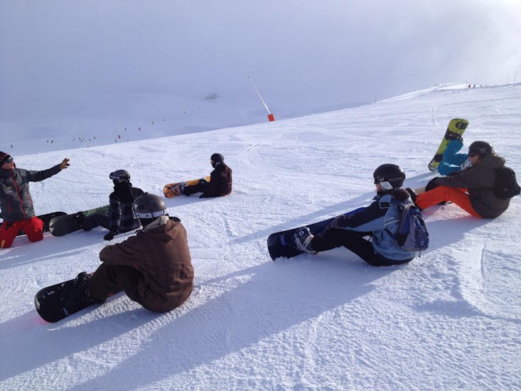 Snowboardlessen (vanaf 8 jaar) voor Alle Niveaus.