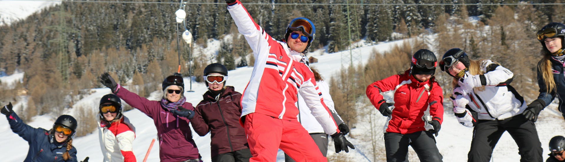 Cours de ski Adolescents (8-14 ans) pour Skieurs Expérimentés - Nauders.