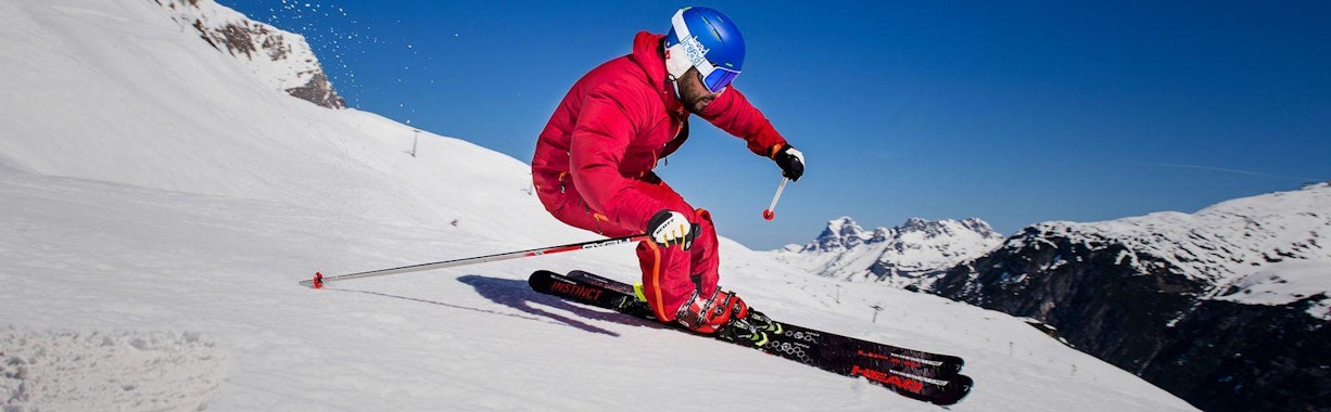 Adult Ski Lessons for Advanced Skiers in Nauders