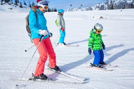Lezioni private di sci per adulti per tutti i livelli con Snowcamp Martina Loch Spitzingsee.