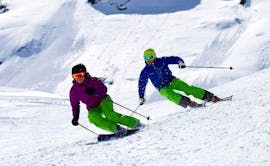 Lezioni private di sci per adulti per tutti i livelli con Skischule Snow Academy Monika Berwein.