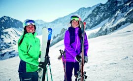 Lezioni private di sci per adulti per tutti i livelli con Skischule Snow Academy Monika Berwein.