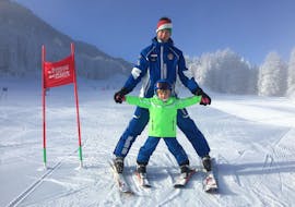 Clases de esquí privadas para niños a partir de 3 años para todos los niveles con Ski School Dobbiaco-Toblach.